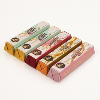 Dubai Style Chocolate 5 Bar Multipack - 5 Snack Size Bars in 4 Assorted Flavors (1 oz. bars)