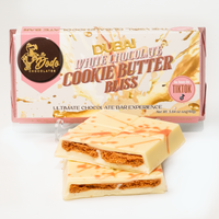 Viral Dubai White Chocolate Butter Cookie Bliss Ultimate Chocolate Bar Experience