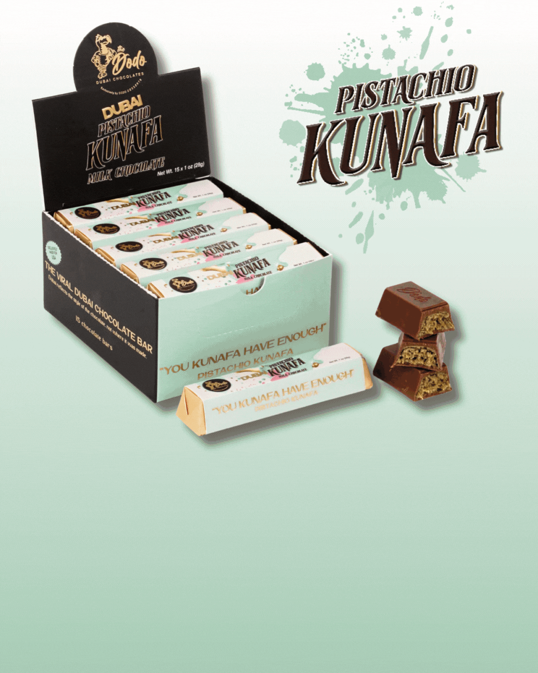 The Dodo Chocolates | Viral Dubai Chocolate Bars
