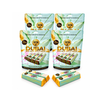 #1 | Dubai Style All Pistachio Packs (4 Pouches, 16 Mini Bars, 1 oz each)