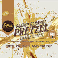 Viral Dodo Dubai Salted Caramel Pretzel Creme Crush Ultimate Chocolate Bar Experience